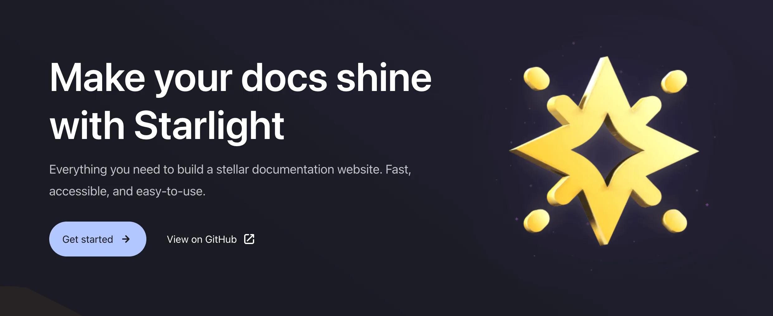 Astro Starlight documentation theme used by ASO.dev