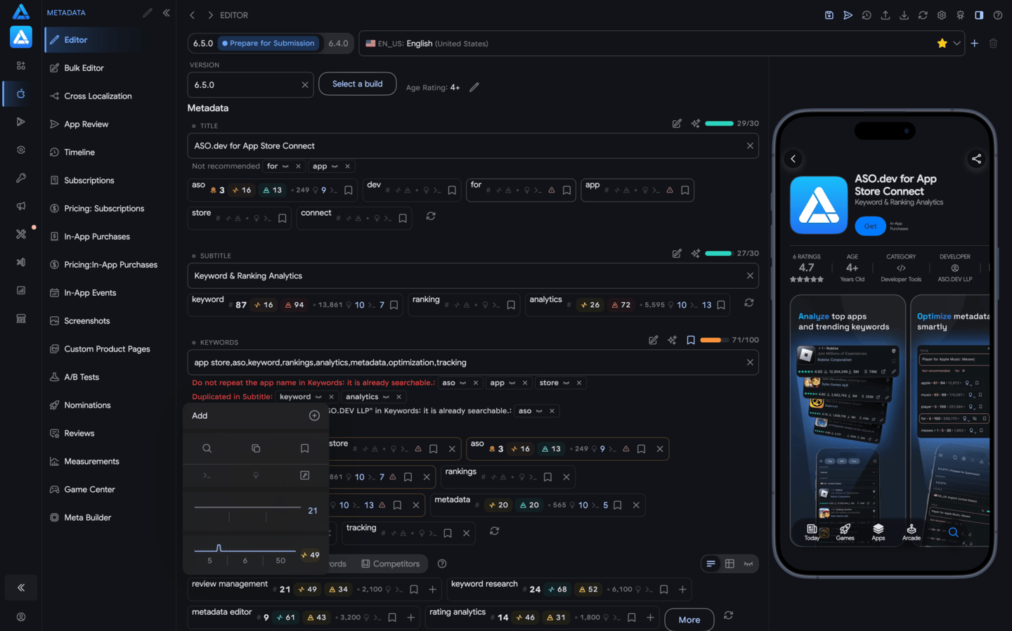Smart Metadata Editor