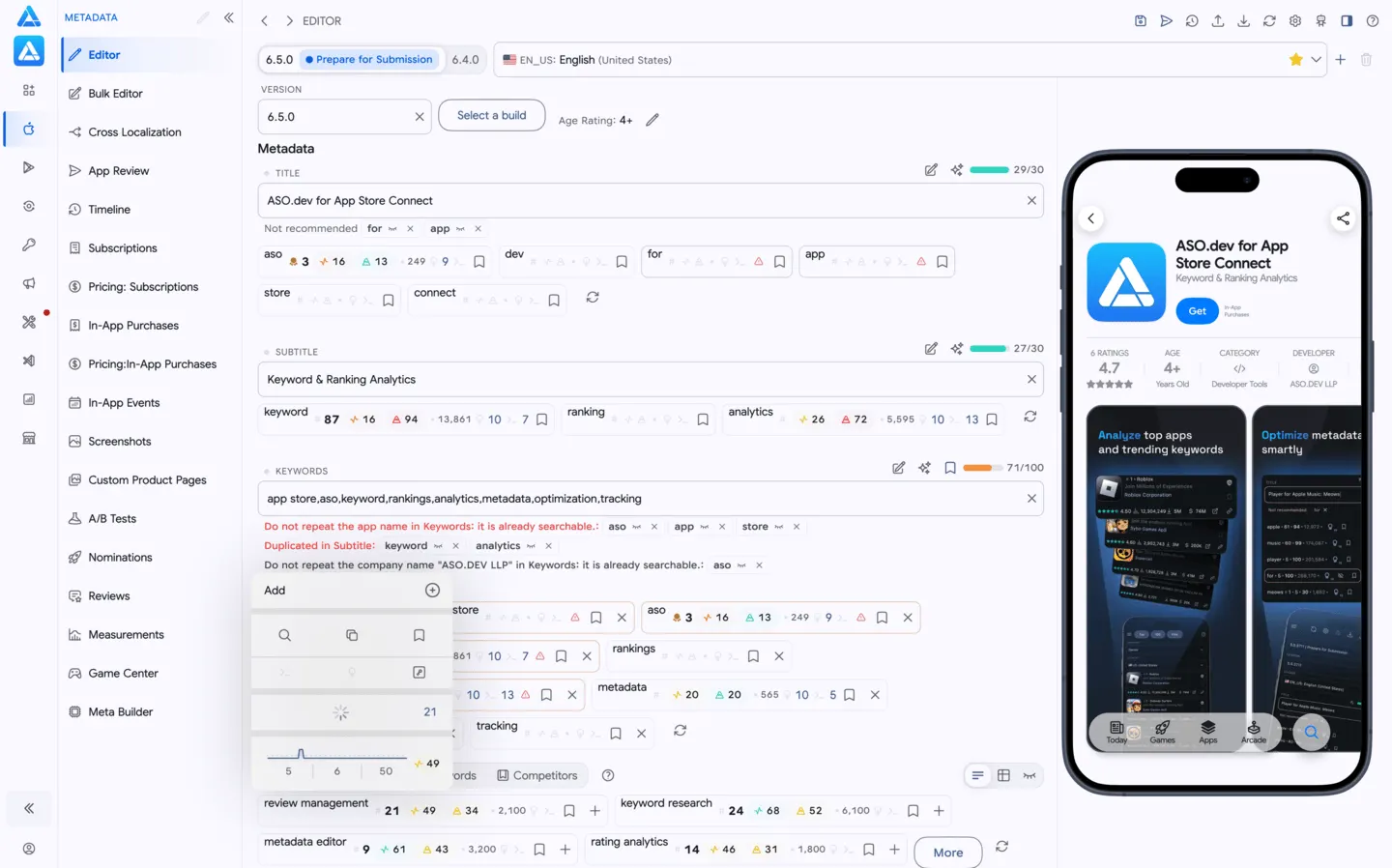 Smart Metadata Editor