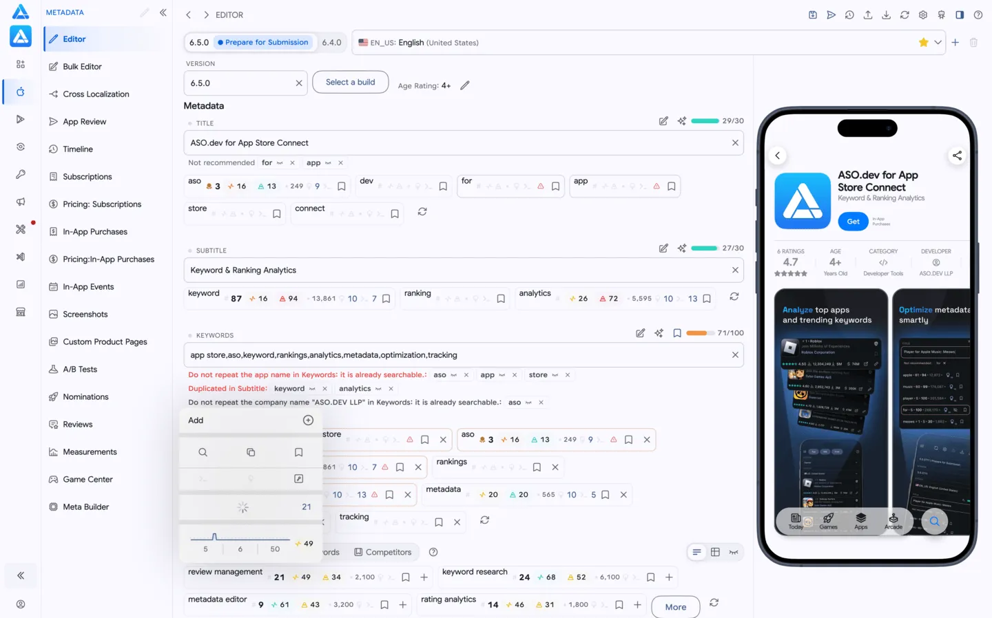 Smart Metadata Editor