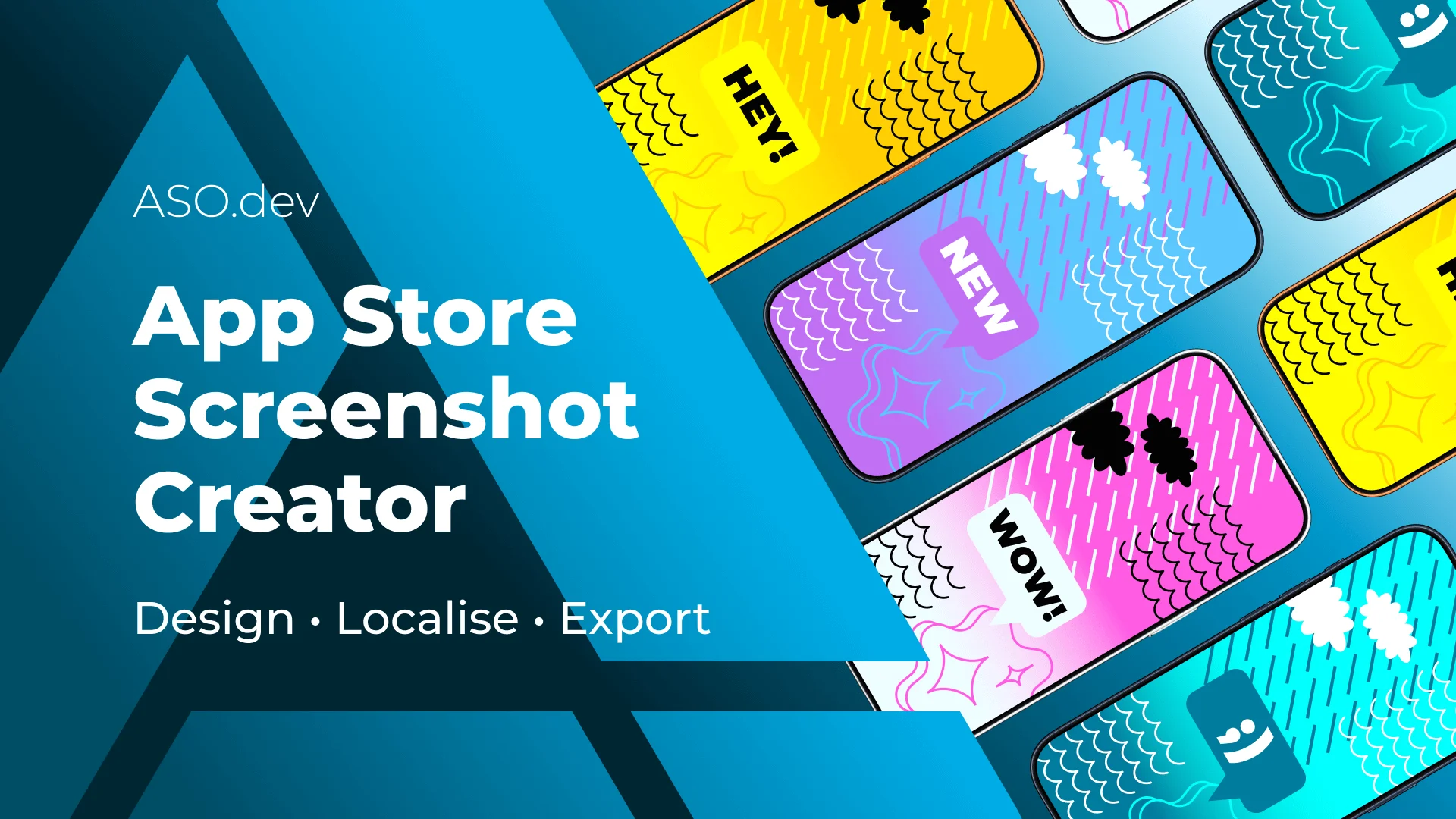 Preview of the App Store screenshot Figma template