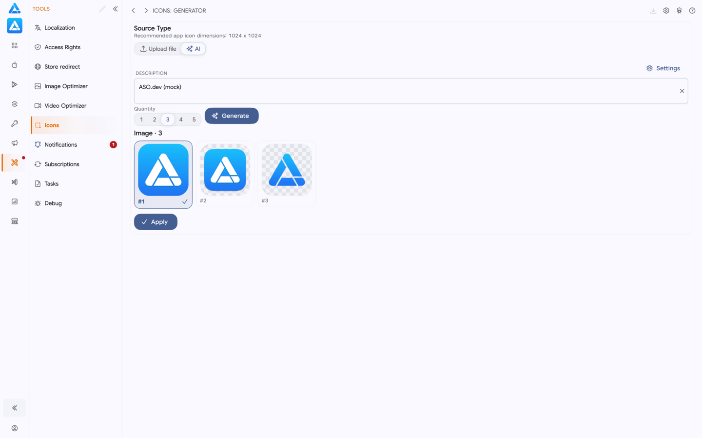 Icons Generator