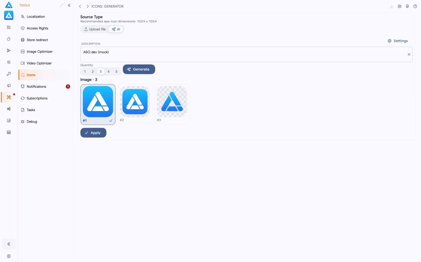 Icons Generator