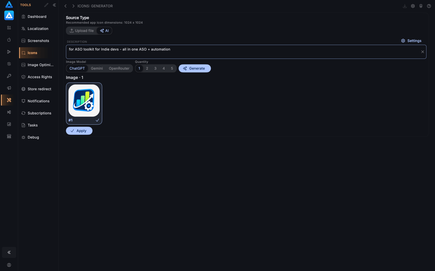 Icons Generator