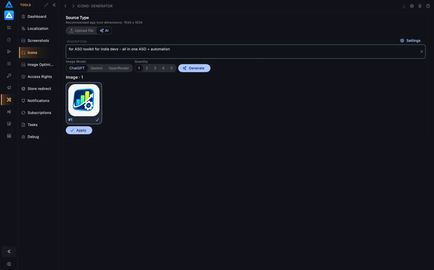 Icons Generator
