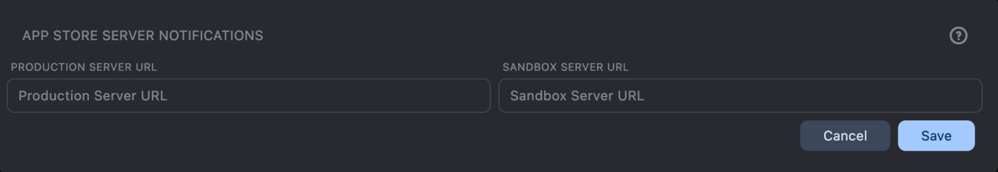 Server Notifications