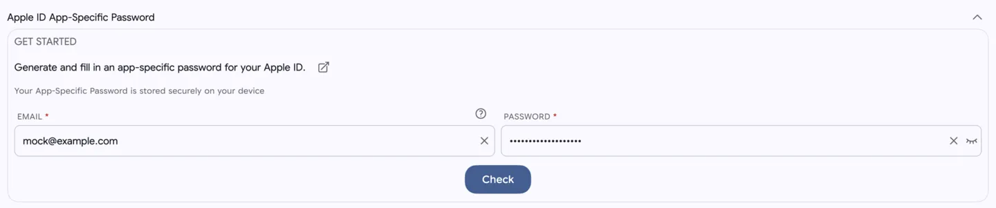 Settings: Security