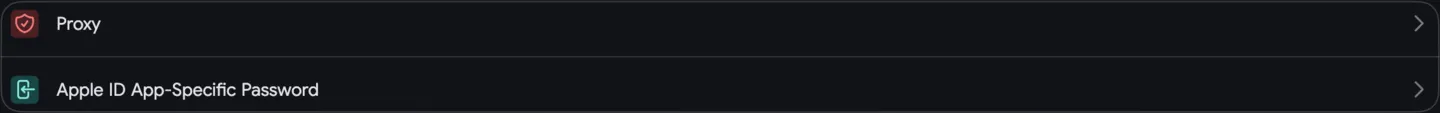 Settings: Security
