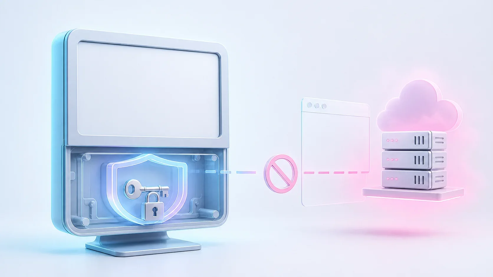 Security: No Web Version